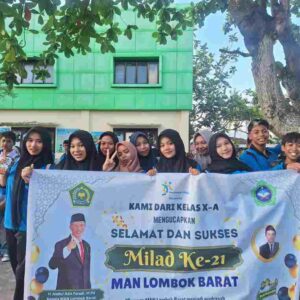 Jalan Sehat Milad ke-21 MAN Lobar: Berkah Edukasi dan Kewirausahaan