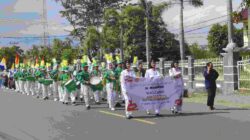 Ponpes Al – Mujahidin Tempos, Tunjukkan Kebolehannya dalam memainkan musik Drumband di HUT RI KE – 80