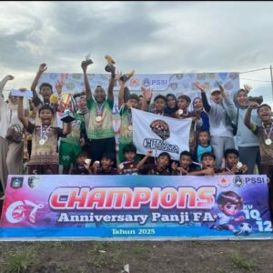 SSB Grande Family Juarai Turnamen Bola Anniversary Panji FA