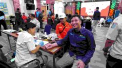 Sinergi Kemanusiaan, Karyawan PLTU Jeranjang Donor Darah di Peringatan Bulan K3.