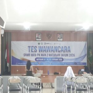 MTsN 2 Lobar Utus Delegasi Terbaik Ikut Seleksi SNMB di MAN PK 2 Mataram 2026