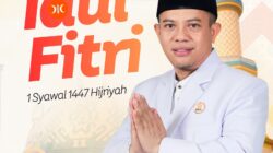Wakil Ketua DPRD Lobar Abubakar Abdullah Mengucapkan Selamat Hari Raya Idul Fitri 1477H