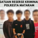 Buntut Pencurian di Babakan, Polisi Bongkar Jaringan Penadah Motor di Mataram.