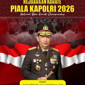 Karate Piala Kapolri 2026 Digelar Juni di Tangerang, Ribuan Atlet Siap Tanding