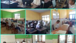 MTs.Negeri 2 Lobar, Gelar Test Kemanpuan Akademik Berbasis CBT , Berlangsung Lancar